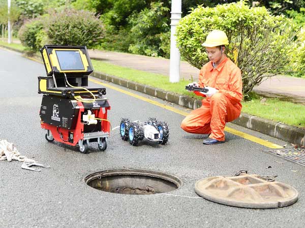 英德管道机器人检测
